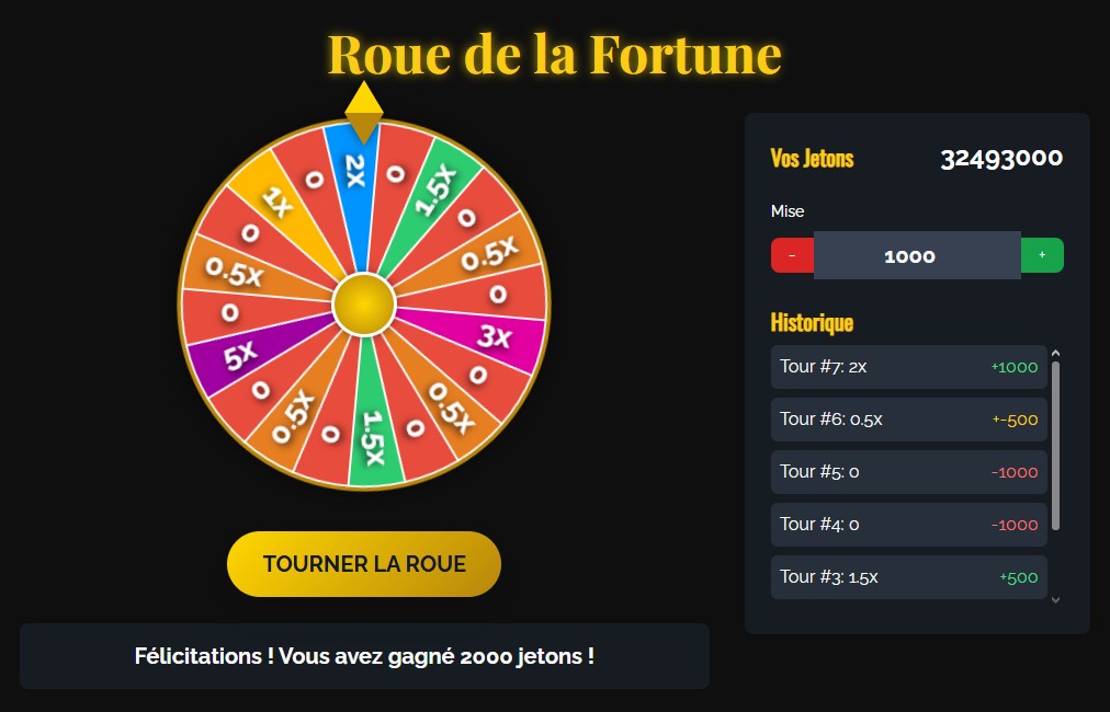 Roue de la fortune